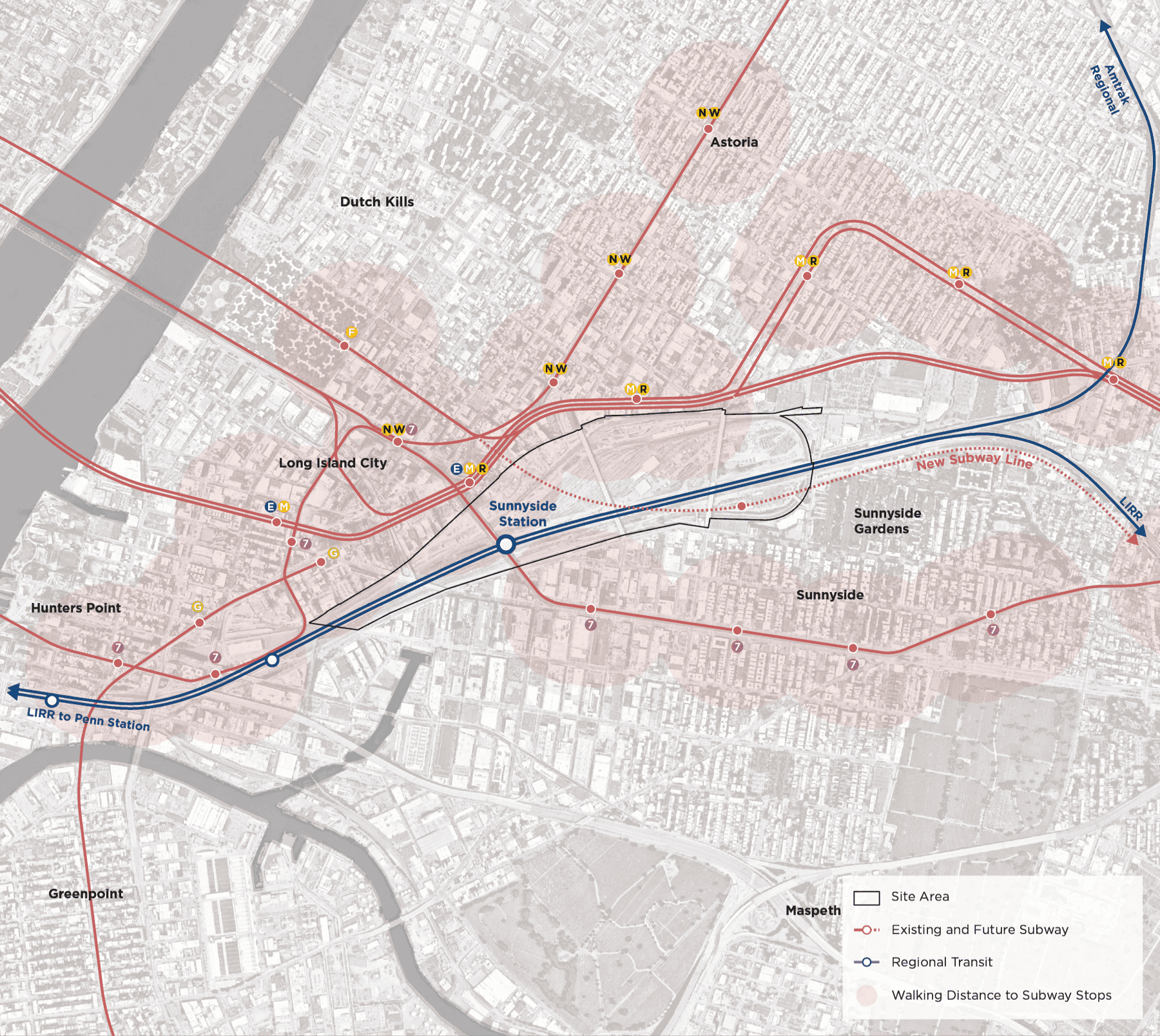 خريطة طرق مترو الأنفاق المختلفة